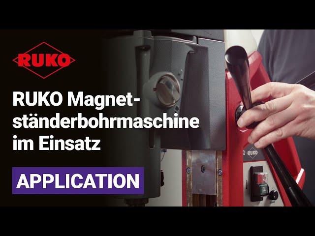 RUKO Magnetständerbohrmaschine RS140e