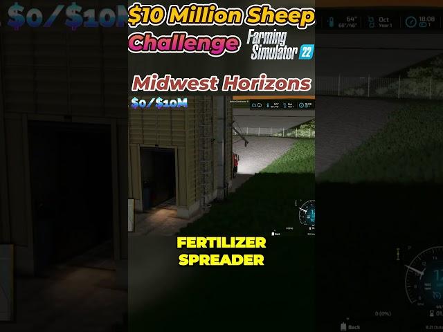 10 Million Dollars from Sheep? Lets do it! Midwest Horizon | Fs22 Farming Simulator 2.3 #fs22