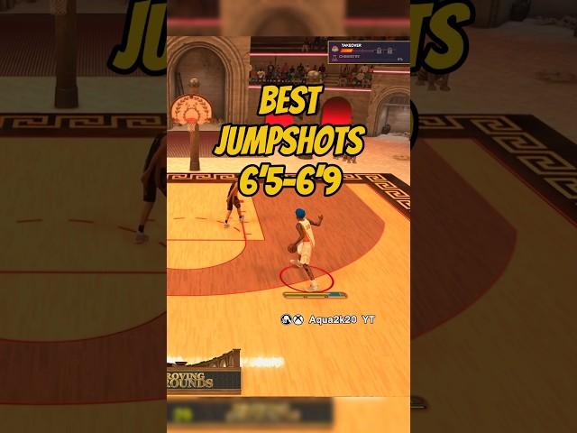 BEST JUMPSHOTS 6’5-6’9 IN NBA 2K25 #nba2k