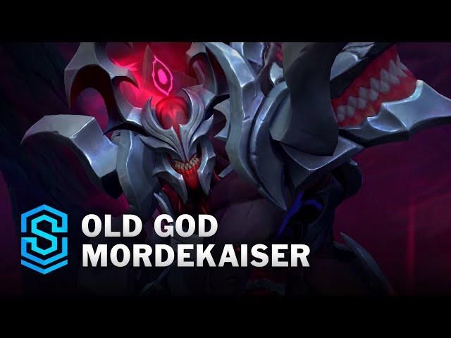 Old God Mordekaiser Wild Rift Skin Spotlight