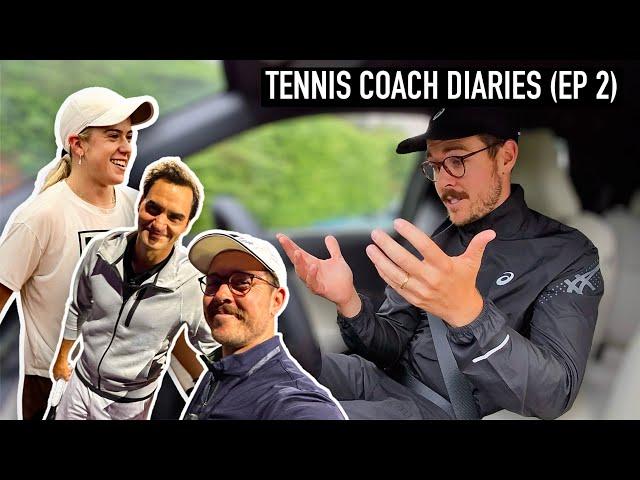 Meeting Federer & Talking Tennis: Tennis Coach Diaries (Ep 2)