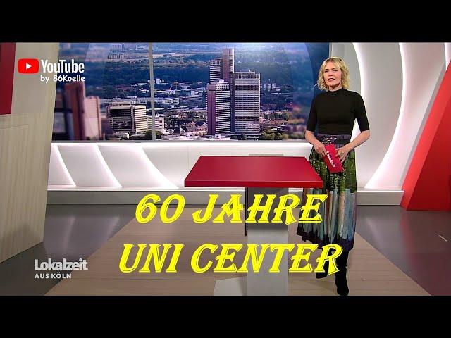 60 Jahre Uni Center (Lokalzeit Köln 29.08.2023)