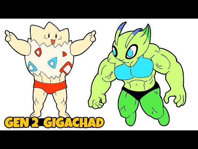 Pokémon  Gen 2 Johto but STRONGER 
