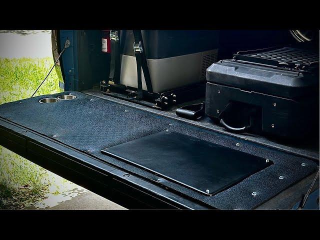 Easy $80 DIY Budget Overland Tailgate Panel | Tundra Overlanding Build