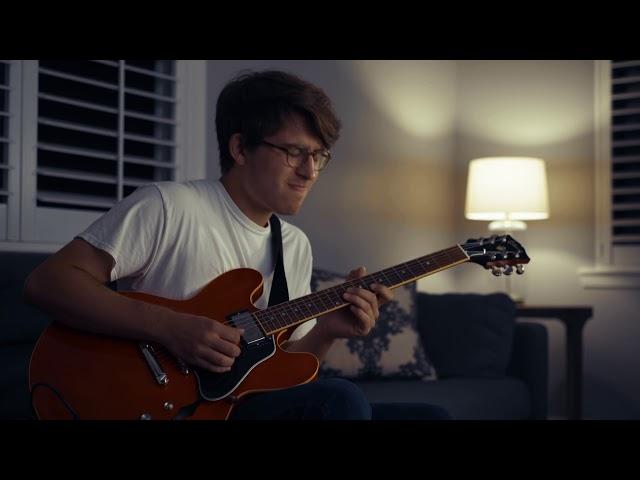 Improv on my new Gibson ES-335 (AKA my DREAM guitar!!!)