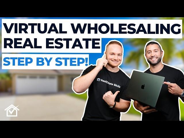 Virtual Wholesaling Real Estate 101 (STEP BY STEP)!