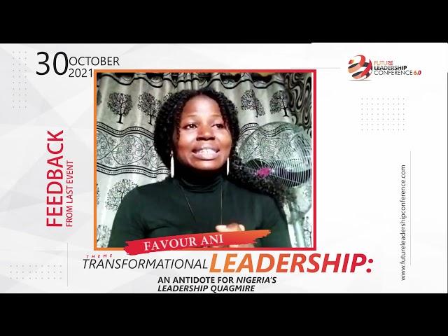 FAVOUR ANI: Future Leadership Conference