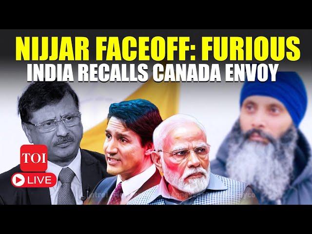 LIVE I India-Canada Showdown: New Delhi Pulls Envoy From Ottawa I Nijjar Murder Fight Gets Ugly