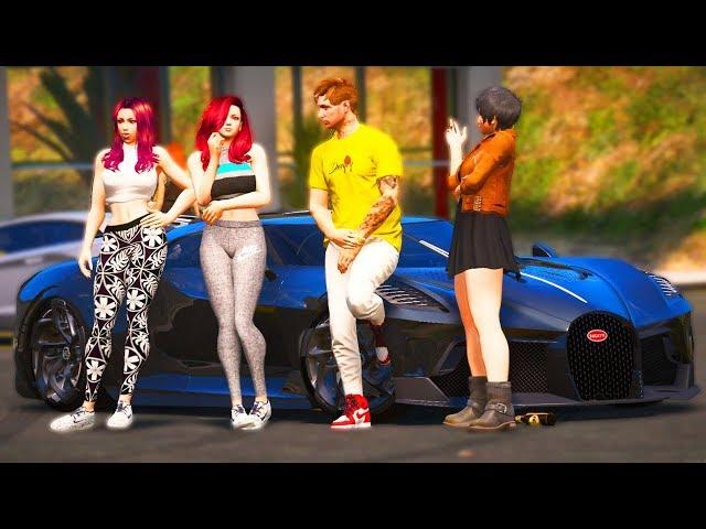 GTA 5: VIDA DE RICO - CHEGUEI COM O CARRO MAIS CARO DO MUNDO NA ESCOLA NOVA!! - #01