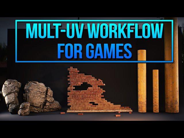 Double UV Workflow for Game Art (+ UE4 Download) | Blending Tiling Textures in Engine