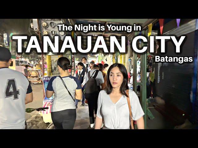 Night Exploration in Tanauan City Batangas Philippines [4K HDR]