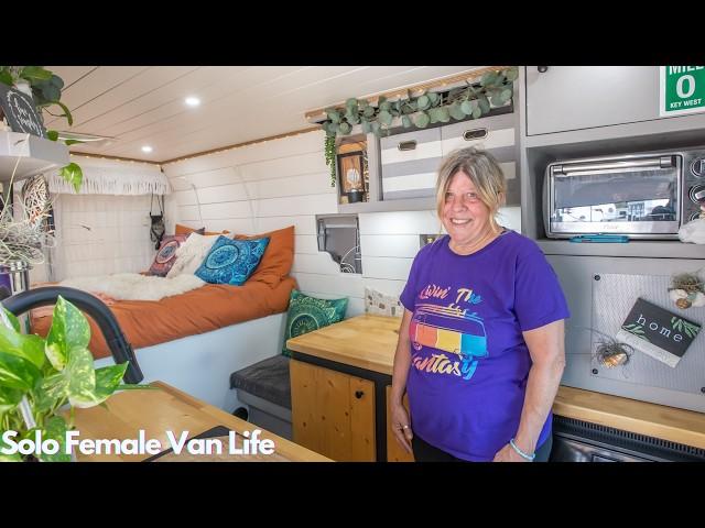 Her Van Life Independence - Solo Female Travel Over 50