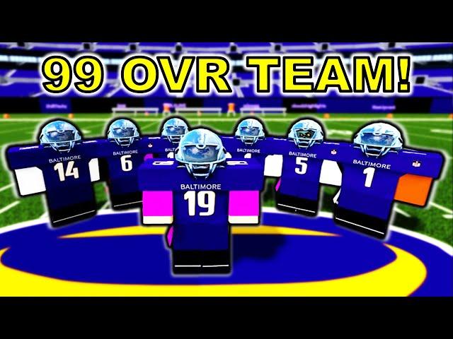 The 99 OVERALL God Squad in Football Fusion 2!