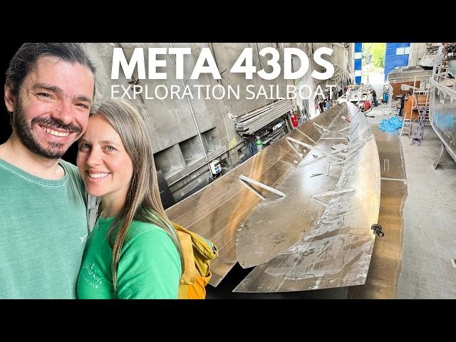 ️Building an Exploration Aluminum Sailboat!! How to create the Hull Shape!! Ep.342