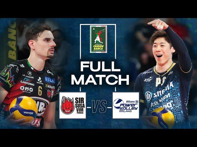 Dramatic Ending!  Semi Finals - Perugia vs. Milano | Full Match - Coppa Italia 23/24