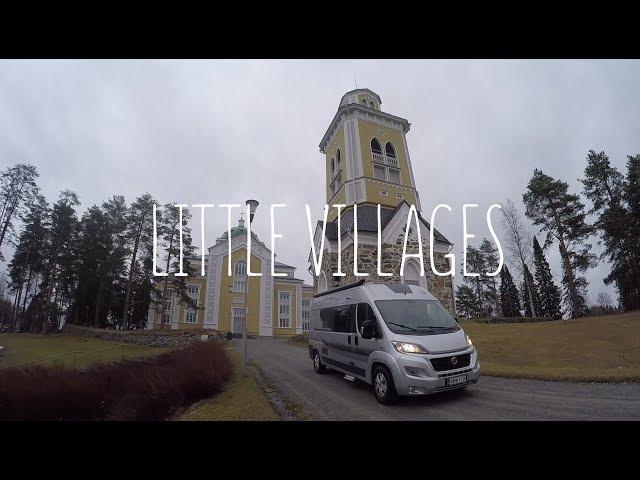 Cold road trip to Northern Karelia with a van