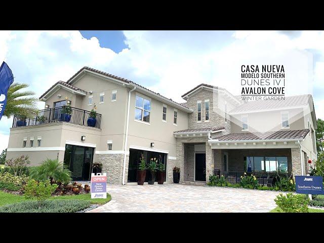 CASA NUEVA MODELO SOUTHERN DUNES IV | AVALON COVE EN WINTER GARDEN | 430M2 | 5 DORMITORIOS 5 BAÑOS.