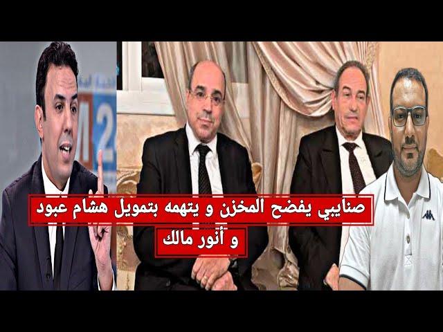 صنايبي يتهم المخزن بتمويل و دعم هشام عبود و أنور مالك و آخرين لترويج أطروحة مغربية الصحراء