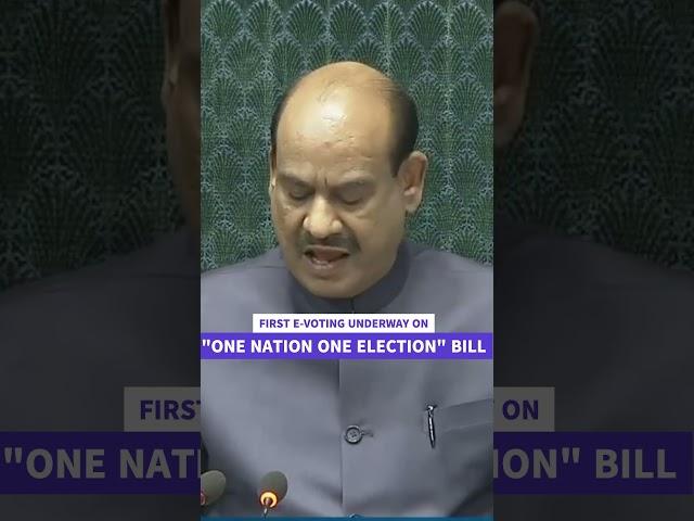 First Time Ever E-voting in Lok Sabha To Formally Introduce The 'One Nation, One Election' Bill