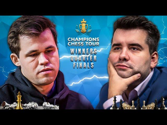 Ang TINDI Ni Mr. PERFECT Chess! | Carlsen vs Nepo CCT Crunchlabs Winners Q Finals 2024