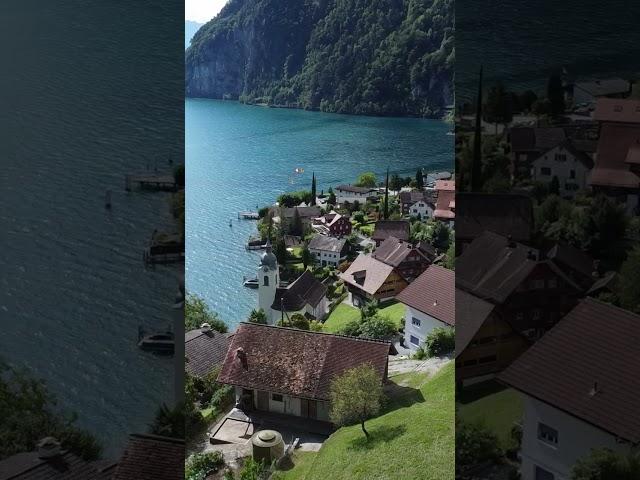 Hidden Heaven - Bauen, Switzerland's most beautiful Village An idea For The Trip  #switzerland