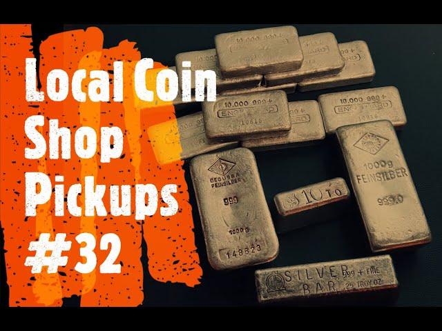 Local Coin Shop Pickups #32 Vintage Silver Bars and More Engelhard