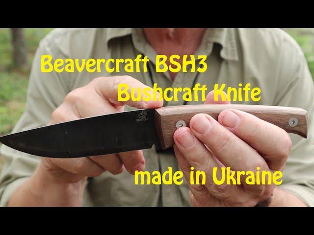 Beavercraft  BSH3 Bushcraft Knife - Watch Before You Buy