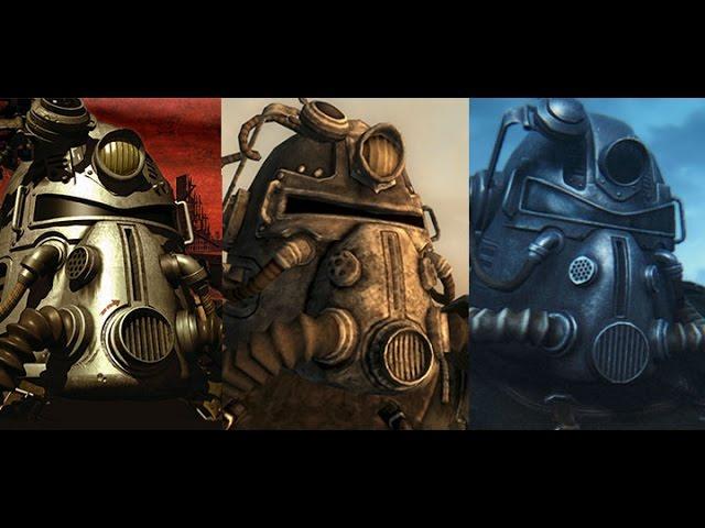 Обзор всех силовых доспехов во всех Fallout