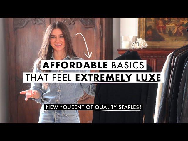 12 Affordable Basics That Feel LUXE! (New Queen of Quality Staples?)