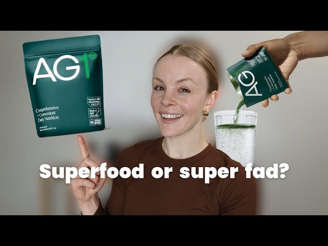 Dietitian Reviews Athletic Greens AG1 (What the Influencers Aren't Telling You)