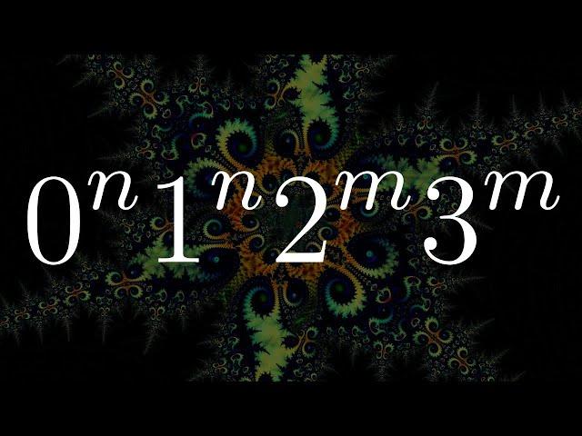 Context-Free Grammar (CFG) Example: Equal Pairs