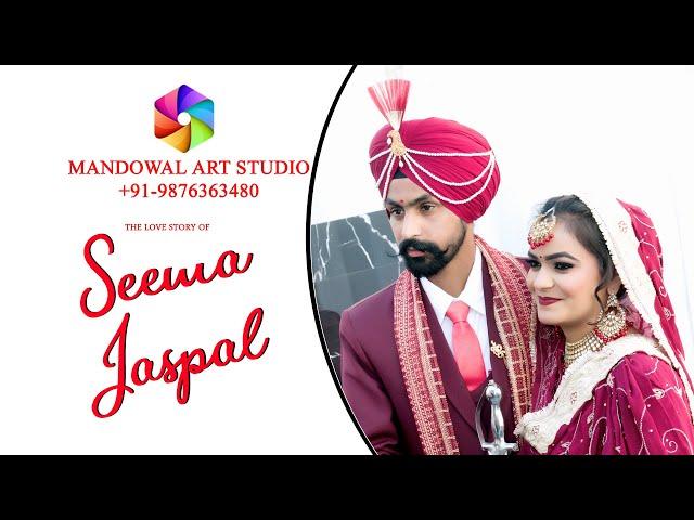 BEST WEDDING FILM OF PUNJAB 2023|| SEEMA & JASPAL || SHOOT BY MANDOWAL ART STUDIO M.9876363480