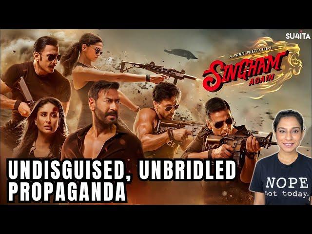 Singham Again Movie REVIEW | Sucharita | Ajay Devgn, Ranveer Singh, Deepika, Akshay Kumar