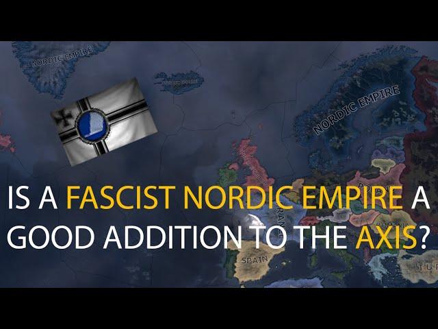 HOI4 Timelapse - What if the Nordic countries united and joined the Axis in WW2?