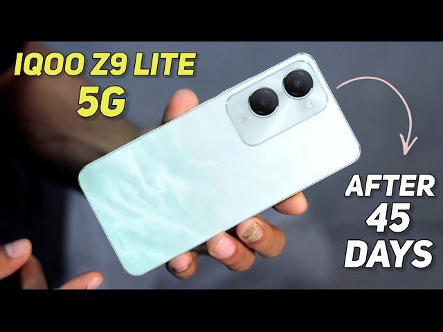 After 45 Days Use iQOO Z9 Lite 5G :- Worth to Buy | MMajor Problems?