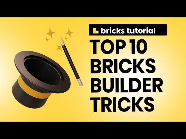 Top 10 tips and tricks in Bricks Builder | WordPress Tutorial