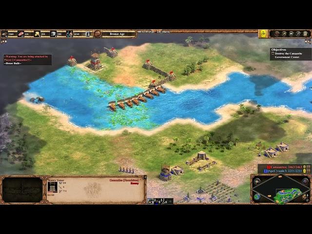 Siege in Canaan (Hard) - Age of Empires 2: Definitive Edition - Ascent of Egypt