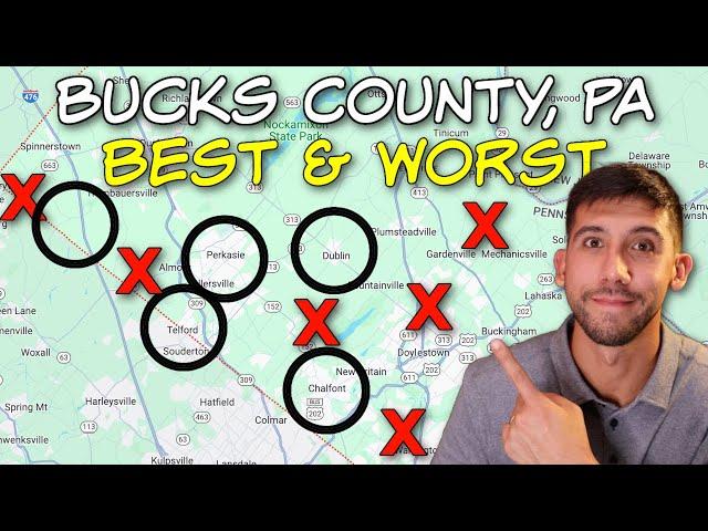 BEST and WORST Of The Towns In Bucks County, PA