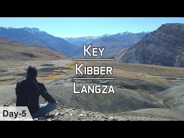 Spiti Valley - Key - Kibber - Langza | DAY-5 |  A Ride to explore the unexplored