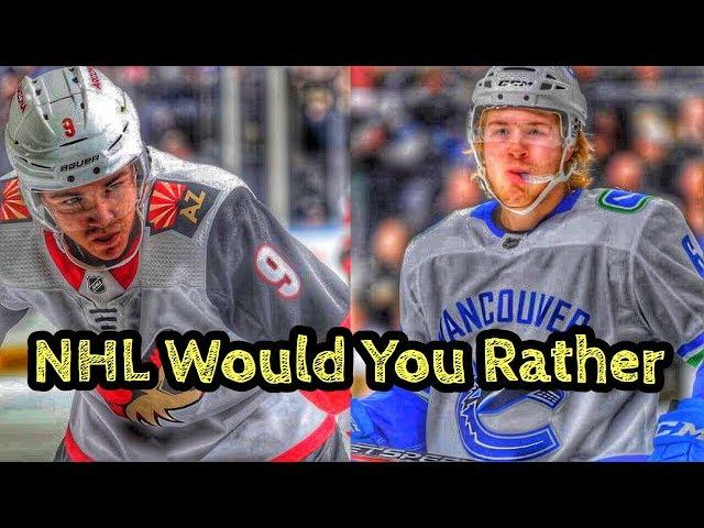 NHL Would You Rather (Ft. Hands Down Hockey)