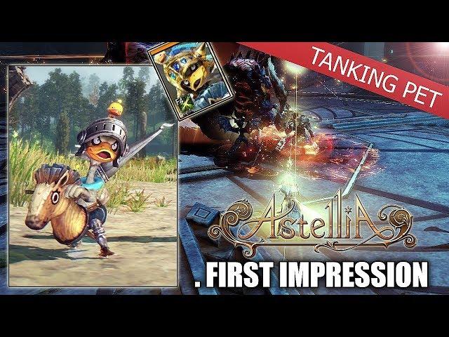 Astellia: HOW TO GET TANK PET & FIRST IMPRESSIONS (Astellia Beta)