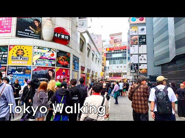 Tokyo Walking tour in Shinjuku 4K Japan Travel