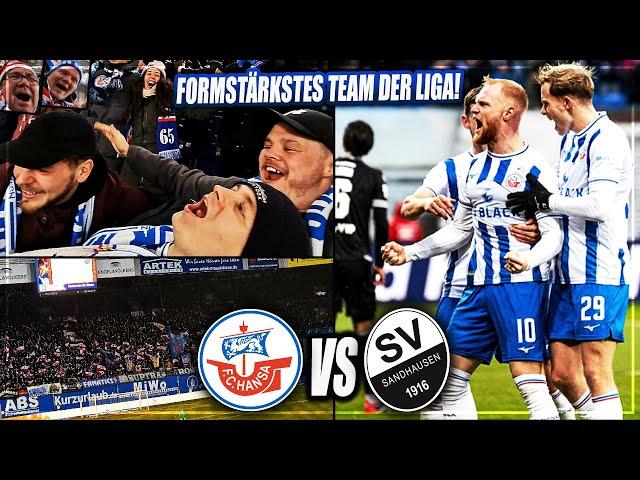 KEINER KANN UNS STOPPEN! DER WAHNSINN GEHT WEITER  Hansa Rostock - Sandhausen Stadion Vlog