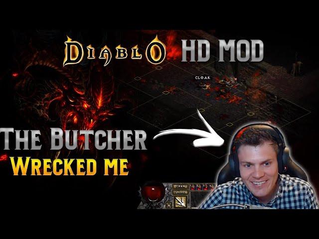 Dbrunski125 VS The Butcher Diablo 1 HD MOD - I owned him the 2nd time.....