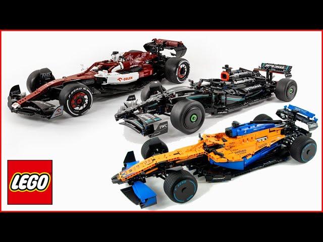 CADA COMPILATION Top 3 Formula 1 Cars - Mercede AMG - Alfa Romeo F1 - Speed Build - Brick Builder