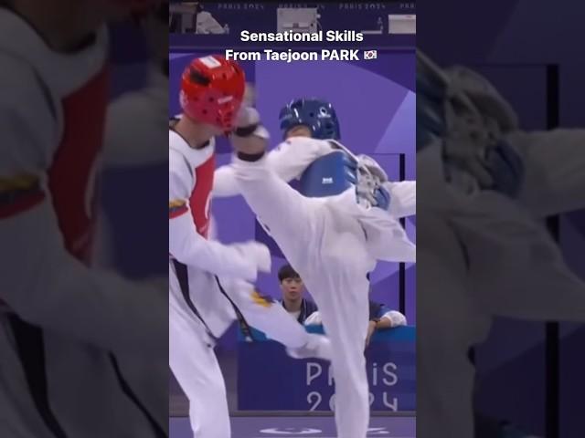 Double Reverse Hook Kick #parisolympics2024 #taekwondofight #taekwondoskills #viralvideo #viral