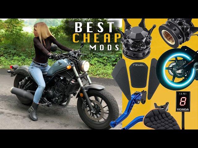 11 Cheap Honda Rebel Accessories From Amazon | Under $50