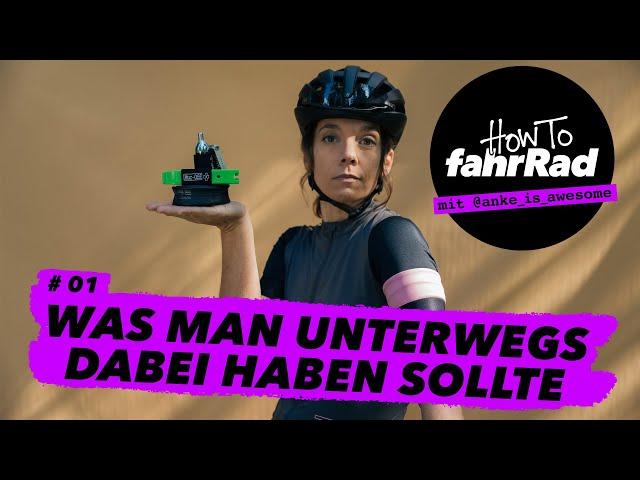 Was man beim Radfahren dabei haben sollte. (Popcorn zum Beispiel!) - #1 How To fahrRad