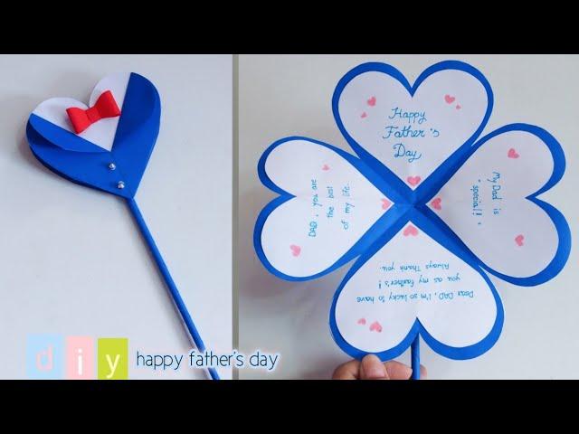 Beautiful Father's day greeting card ideas / Origami paper crafts / DIY paper crafts