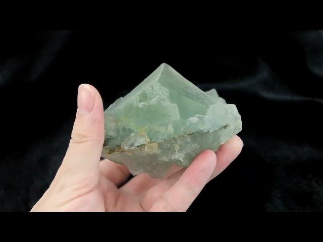 Large Green Fluorite Octahedron Crystals from Xianghualing Mine, Hunan, China